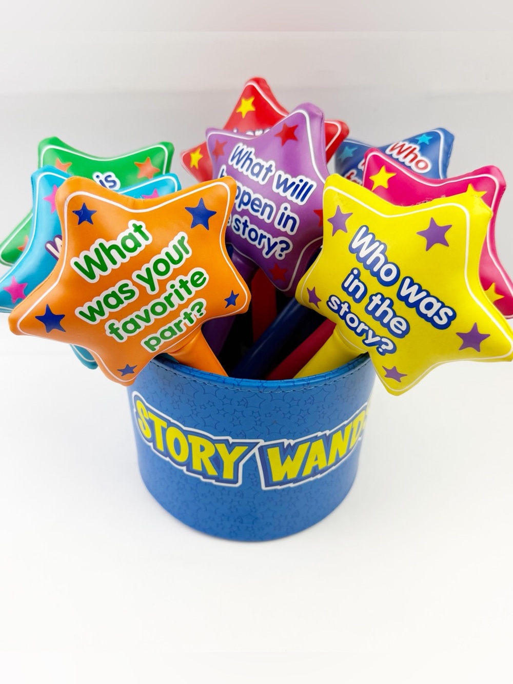 Lakeshore Learning Story Wands Bucket Reading Comprehension for Kids Teacher